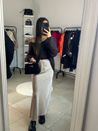Jupe en satin