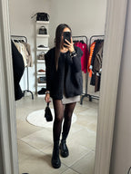 Veste sans manches moumoute