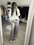 Pantalon à bandes
