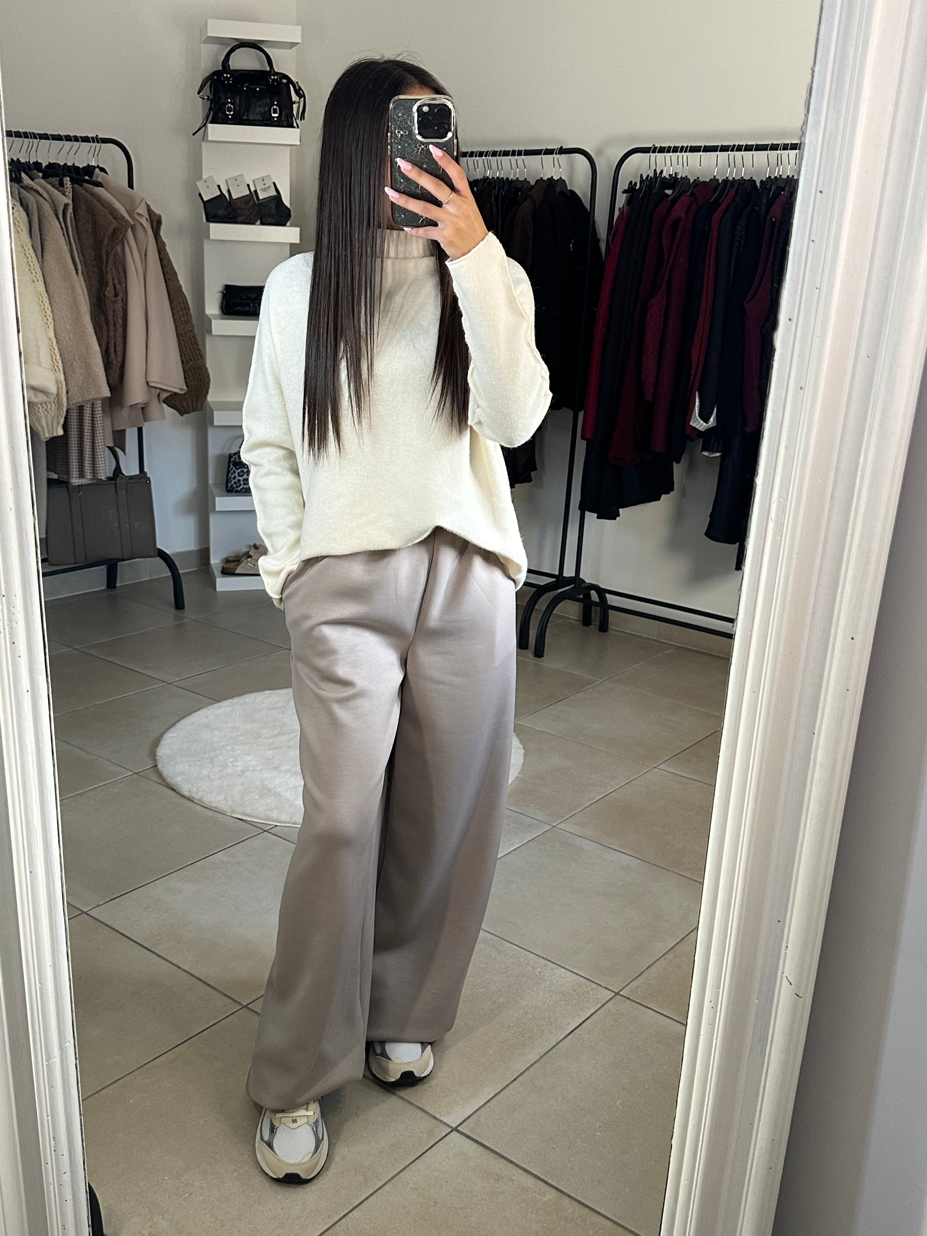 Pantalon à bandes